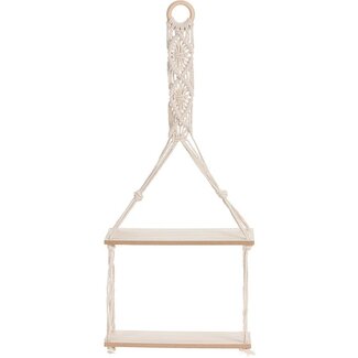 Hanging Platform with Rope Decoration