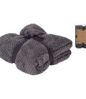 Fleece Deken - 130x170 - Grijs