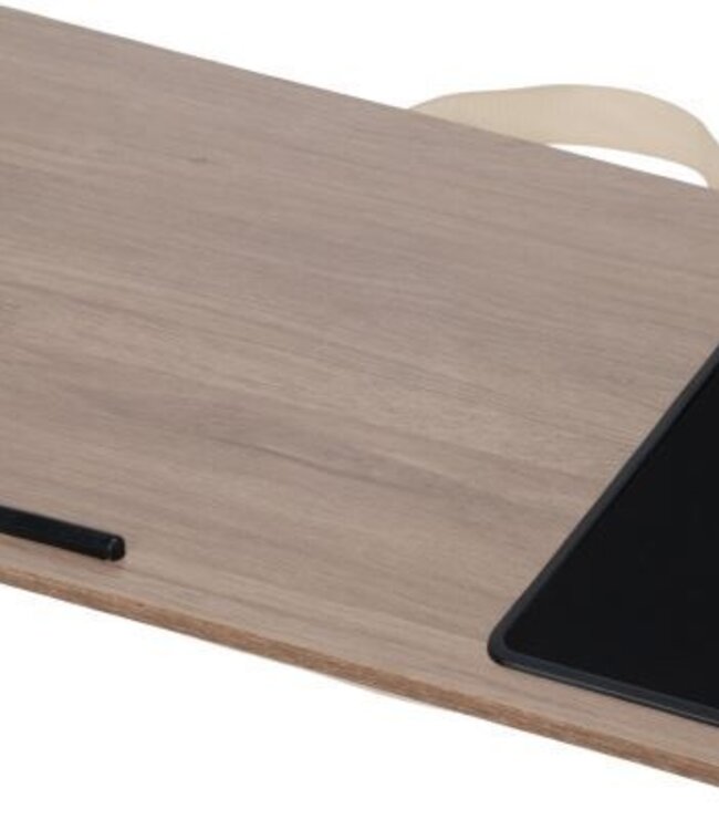 Laptoptafel met Kussen - Schootkussen - 57.5 x 30.5 - bruin
