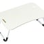 Ceruzo Klappbarer Laptoptisch - Nachttisch - 60 × 40 cm - Weiß