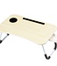 Opklapbare Laptoptafel - Bedtafel - 60x40 cm - Licht Houtlook