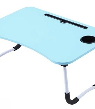 Ceruzo Opklapbare Laptoptafel - Bedtafel - 60x40 cm - Blauw