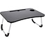 Opklapbare Laptoptafel - Bedtafel - 60x40 cm - Zwart