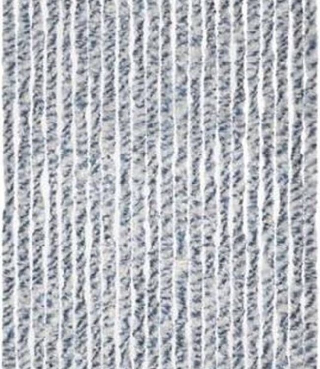 Vliegengordijn - Kattenstaart - 90x200cm - grijs/wit