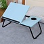 Bedtafel Verstelbaar Blauw- Laptoptafel - Ontbijttafel