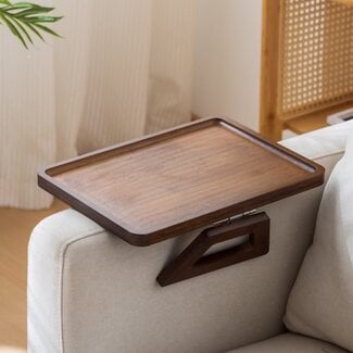 Ceruzo Armleuning Dienblad - Bruin - 33x24 cm