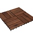 Terrastegels - Acacia Hout - 30x30 cm - 9 stuks - 0.81m2