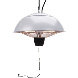 Excellent Electrics Terrasverwarmer hangend 1500W zilver