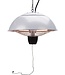 Terrasverwarmer hangend 1500W zilver