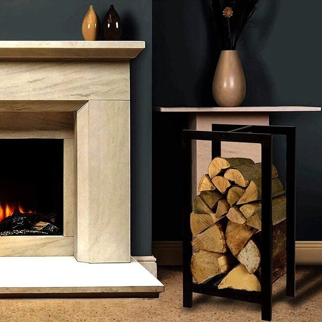 Haardhoutrek - Opslag voor Brandhout - 30x23x60 cm