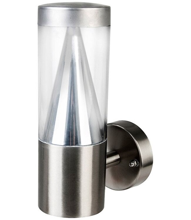 LED Wandlamp - RVS