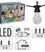 Feestverlichting - 10 lamps - 100 LED - warm wit