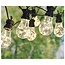 Party lighting - 10 lamps - 100 LED - warm white