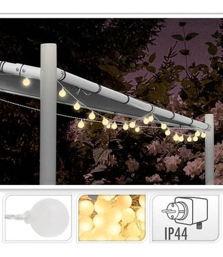 Party Lighting Feestverlichting 16 meter - 80 LED - Warm Wit