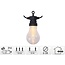 Light string with 10 LED Reflector Lamps - for outdoors