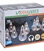 Feestverlichting - Solar - Warm Wit - 10 LED Lampen - Transparant
