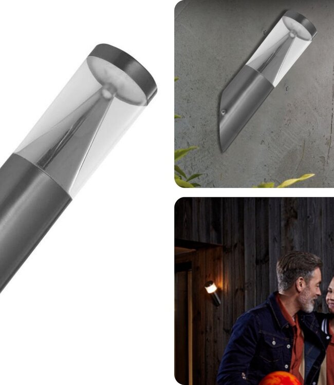 LED Buitenlamp RVS