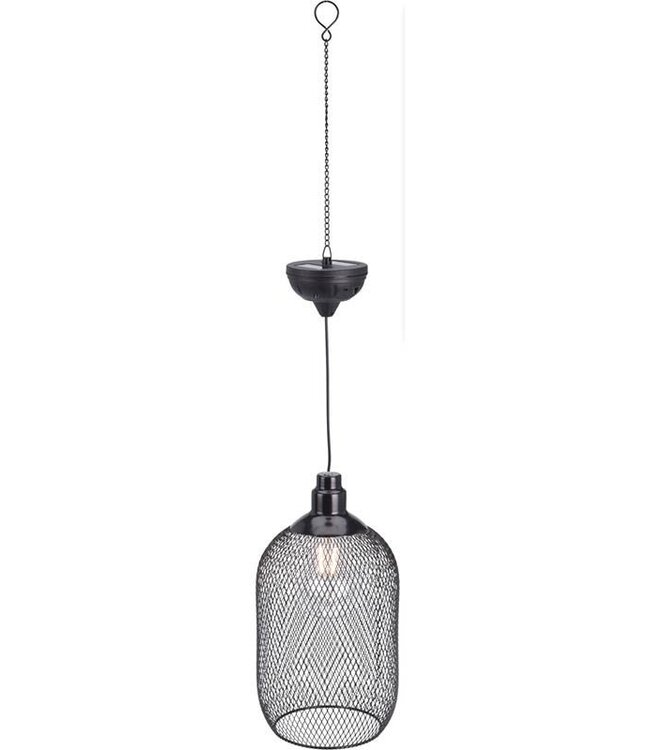 Solar Hanglamp - LED filament - metaal - warm wit