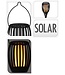 Solar Tuinlamp Fakkel Zwart - LED vlameffect - 3-in1: prikspot, staand, hangend