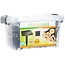 Solar Lichtsnoer - 400 LED - 24  + 4 meter - Warm wit  - met Bewaarbox