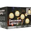 Feestverlichting 10 LED Lampen - 2.70 meter - met Timer - op Batterijen