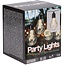 Partybeleuchtung für den Garten - 450 cm - warmweiß - 10 × 3 LED