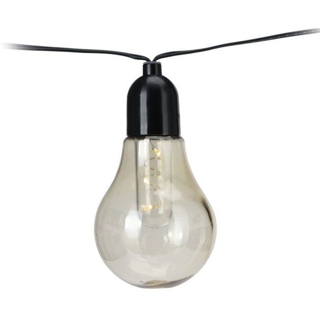 Party lighting for the Garden - 450 cm - warm white - 10x3 LED