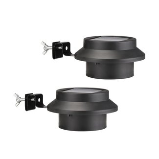 Solarlampen voor Dakgoten - 2 stuks