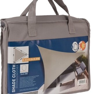 Schaduwdoek 360x360x360 Taupe