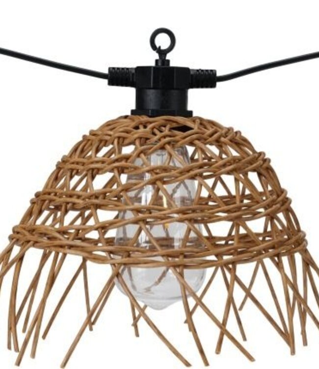 Lichtsnoer Tuin - Rattan