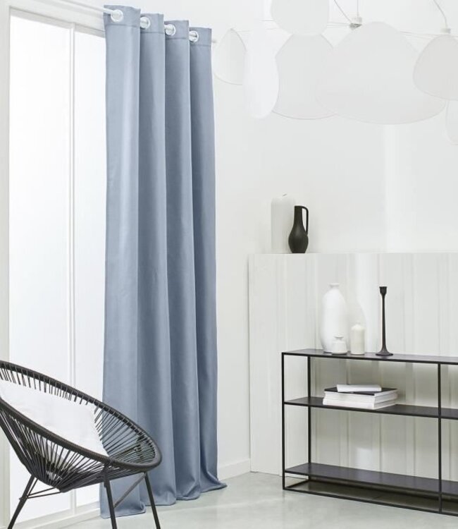 Essential Plain Thermal Insulating Curtain – 140x240 cm – Denim