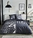 Beddengoedset – JAVA – 2-Persoons – 240x220 cm – Katoen – New York Print – Zwart