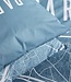 Beddengoedset – JAVA – 2-Persoons – 240x220 cm – Katoen – Parijs Print – Blauw