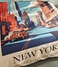 Beddengoedset – JAVA – 2-Persoons – 240x220 cm – Katoen – New York Print – Beige