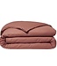 Dekbedovertrek – 140x200 cm – 1-Persoons – 100% Uni Katoen – Terracotta