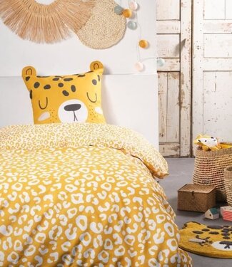 TODAY Children’s Bedding – Funny – 140x200 cm – 100% Cotton – Leopard Print