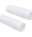 Set van 2 Dekbedovertrekken – 160x200 cm – 2-Persoons – 100% Katoen – Krijt