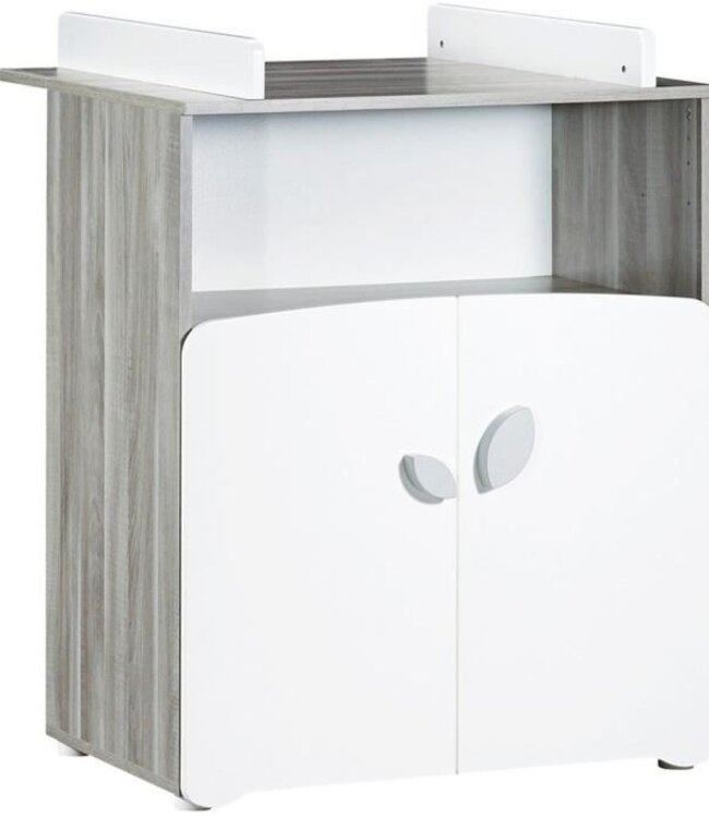 Baby Room Duo Set – Cot 120x60 cm & Dresser – White – Baby Price