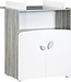Duo Babykamer Set – Bed 120x60 cm & Commode – Wit – Babyprijs