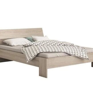 DEMEYERE Bed – RICY – 140x190/200 cm – Decor Eiken Shannon – B145 x D205 x H79 cm