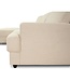 4-Zits Hoekbank Links – PAUL – Koord – Beige Stof – 216x141x79 cm