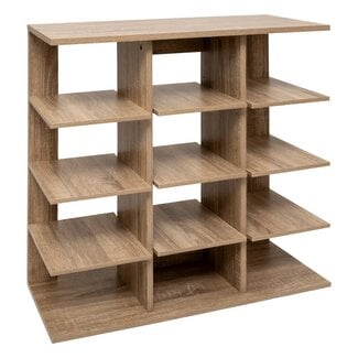  5Five Bamboe Schoenenrek – Natural Oak Effect