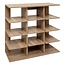 Bamboe Schoenenrek – Natural Oak Effect