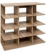 Bamboo Shoe Rack – Natural Oak Effect