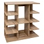 Bamboe Schoenenrek – Natural Oak Effect