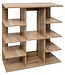 Bamboo Shoe Rack – Natural Oak Effect