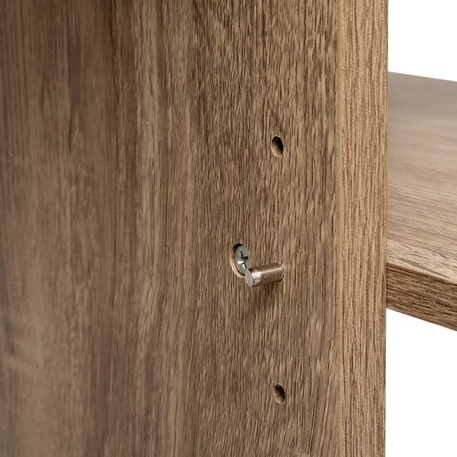 Bamboe Schoenenrek – Natural Oak Effect