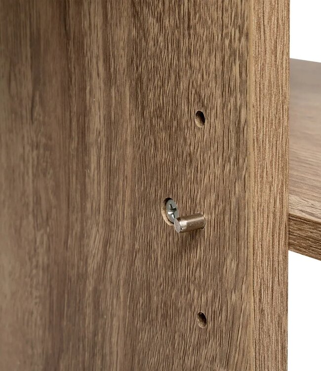 Bamboe Schoenenrek – Natural Oak Effect