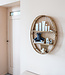 Messa Rattan Wall Shelf – Beige / Natural