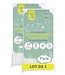 Set van 2 Bamboe Babymatrasbeschermers – 40x80 cm – Waterdicht